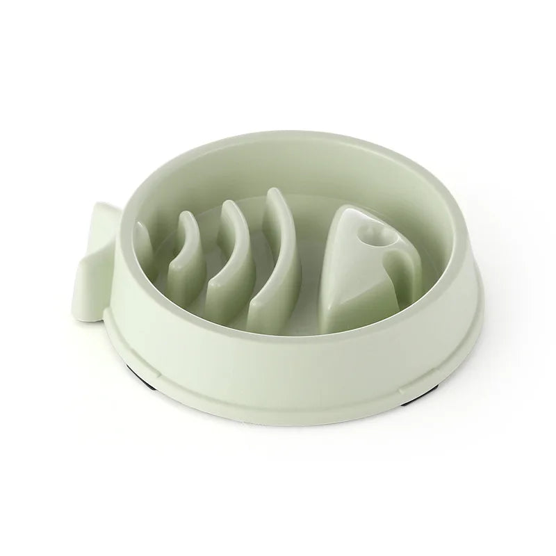 Pet Cat Dog Slow Food Bowl