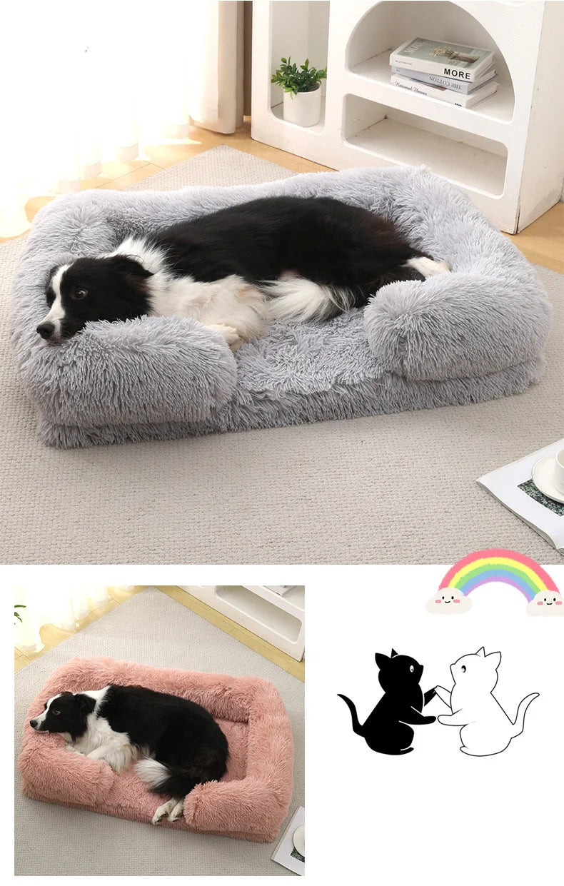 Dog Sleeping Bed Sofa Removable Pad Dog Small Large