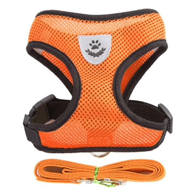 Reflective Breathable Mesh Dog Harness