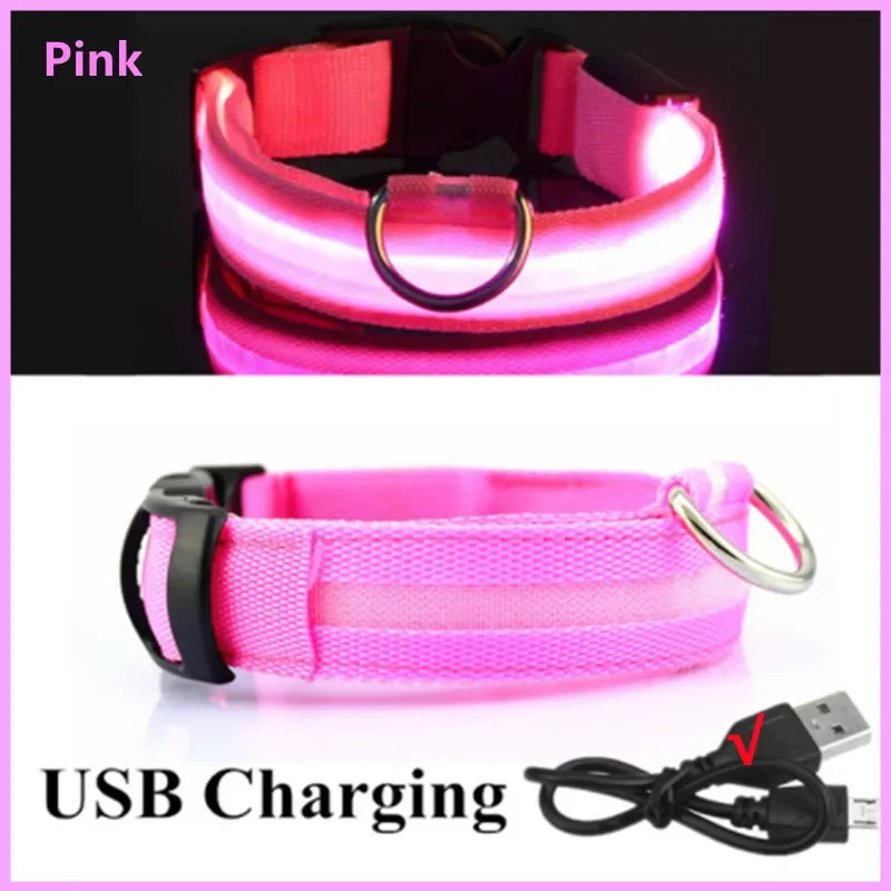 3 Modes Dog Luminous Charge Collar