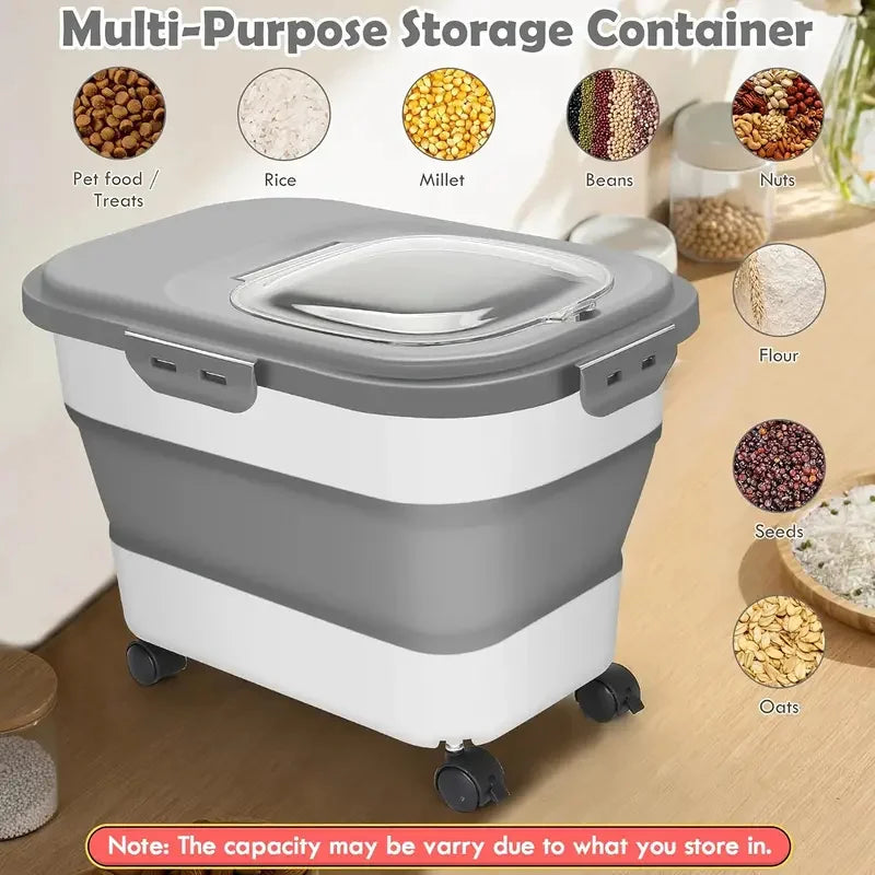 Food Storage Container Collapsible