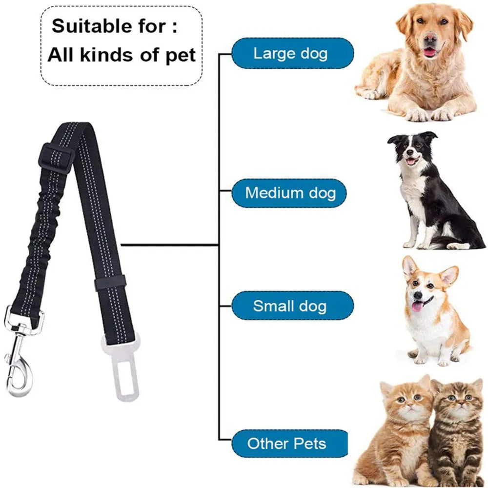 Adjustable Dog Car Seat Belt