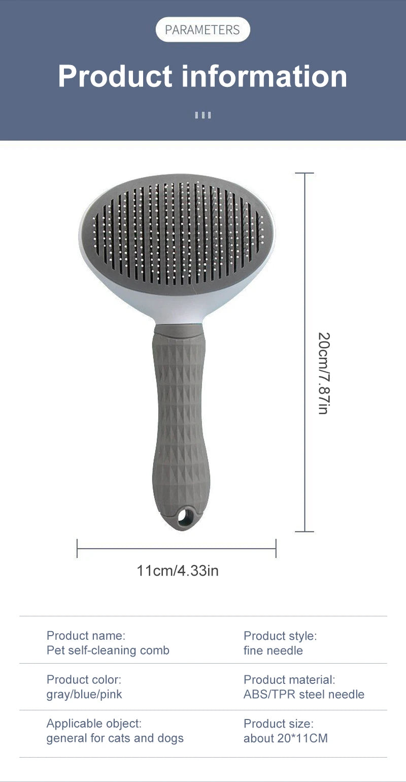 Dog Cat Hair Remover Brush