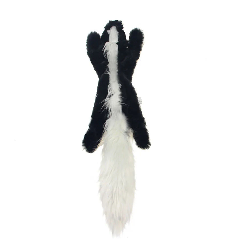 Skinny No Stuffing Squeaky Plush Dog Chew Toys