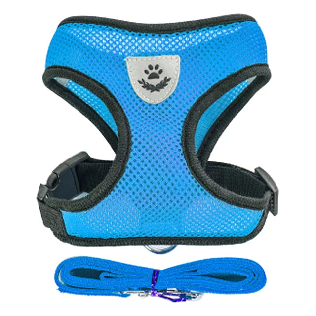 Reflective Breathable Mesh Dog Harness