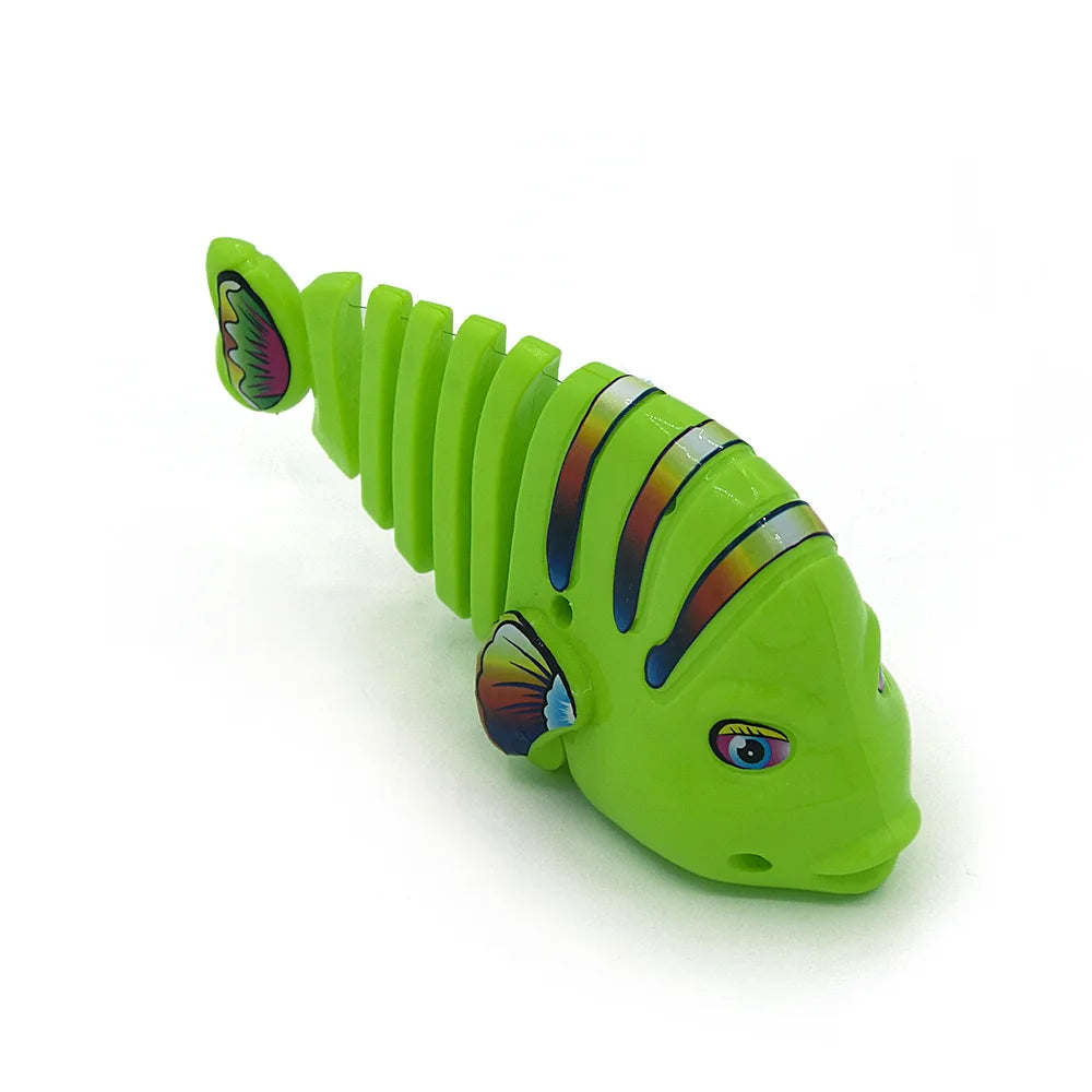 Pet Cat Toy Spring Swing Fish