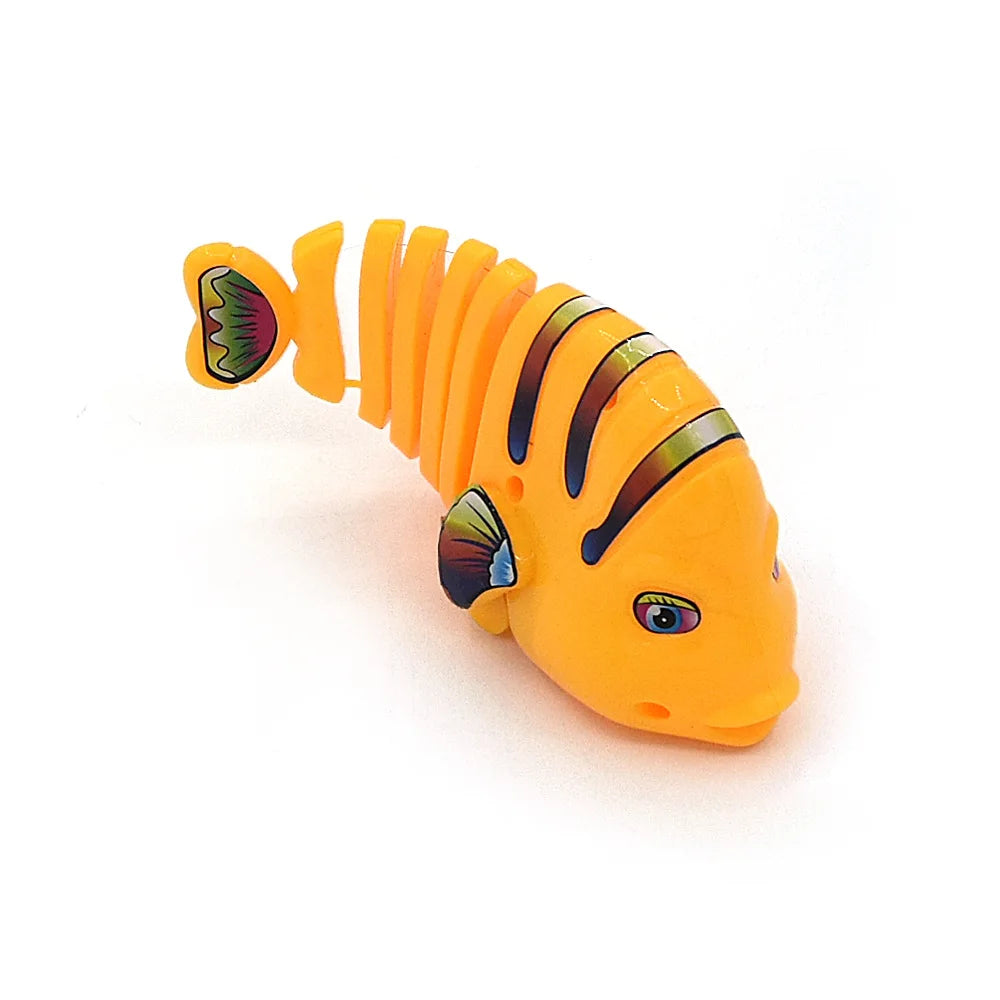 Pet Cat Toy Spring Swing Fish