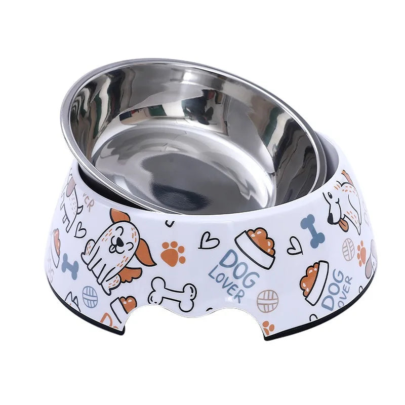 Kitten Puppy Food Feeding Water Drinking Bowls