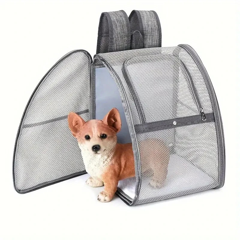 Pet Supplies Mesh Breathable Double Shoulder