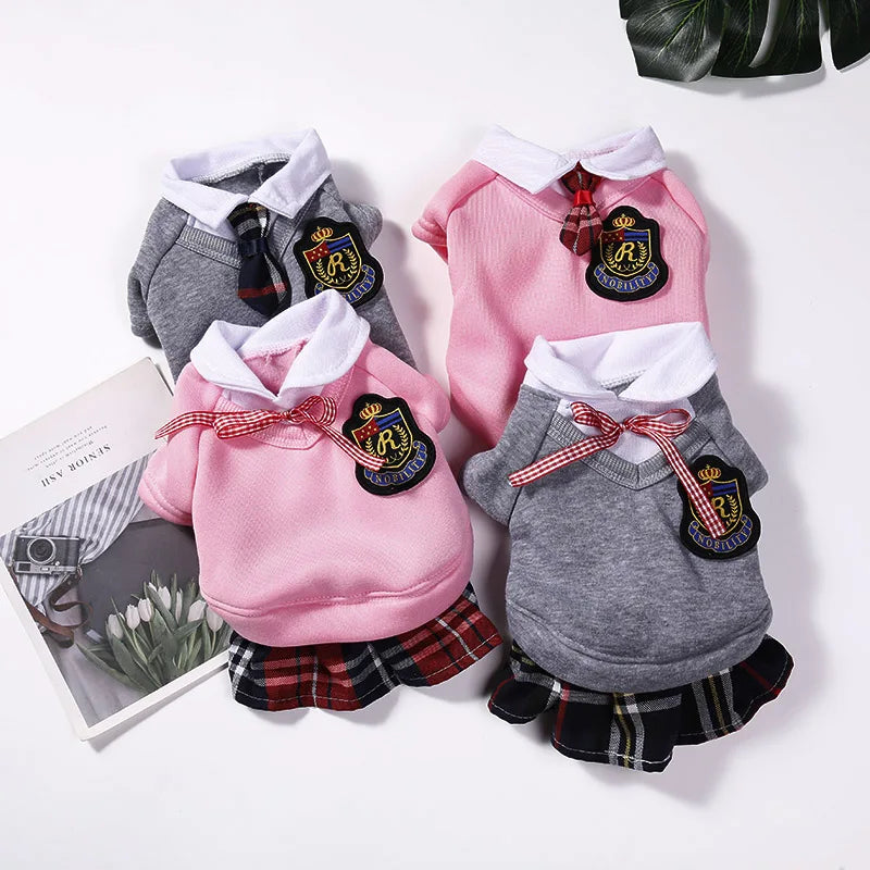 Pet Dog Uniform Clothes for Small Medium Dogs