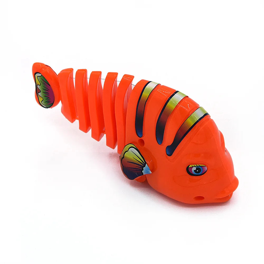 Pet Cat Toy Spring Swing Fish