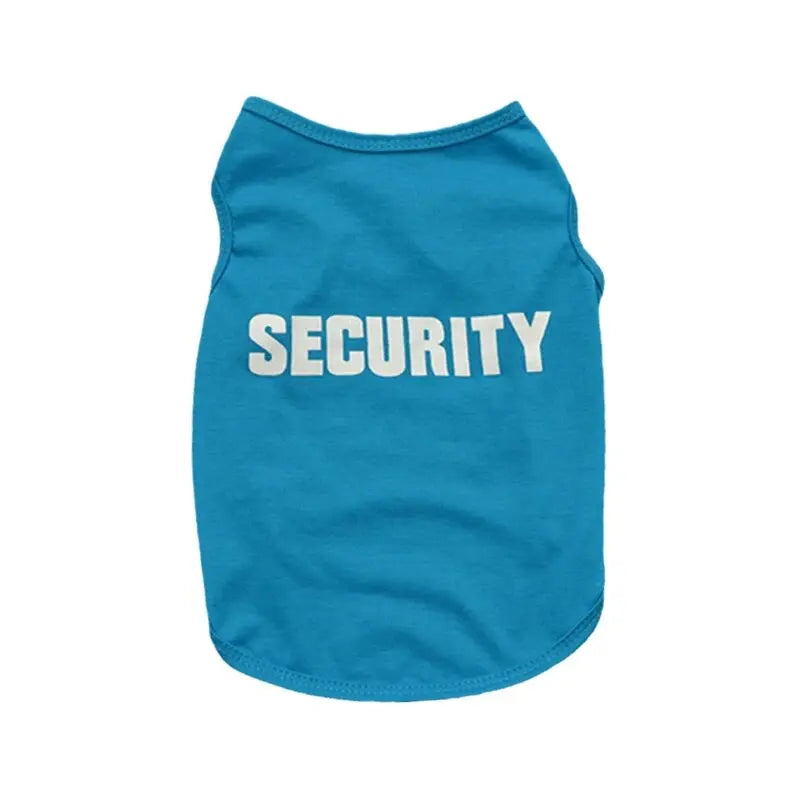 Security Clothing for Dogs Summer