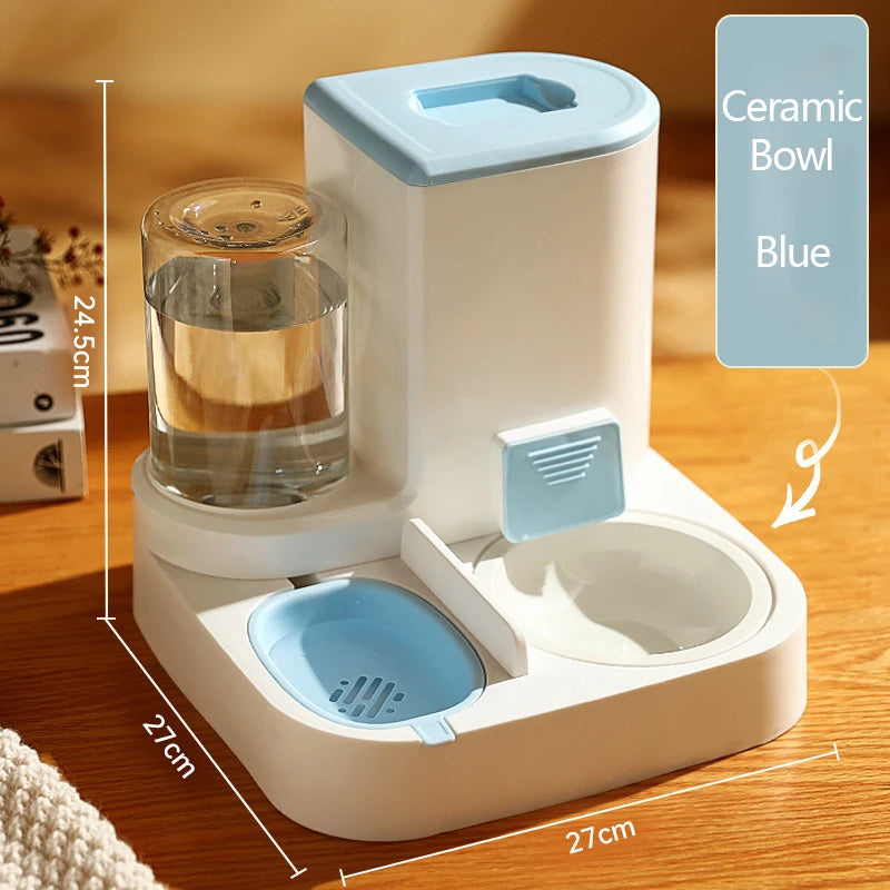 Kimpets Pet Automatic Feeder Drinking Water Large Capacity