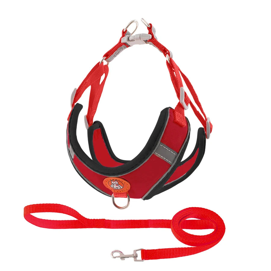 Pet Dog Harness Breathable Reflective