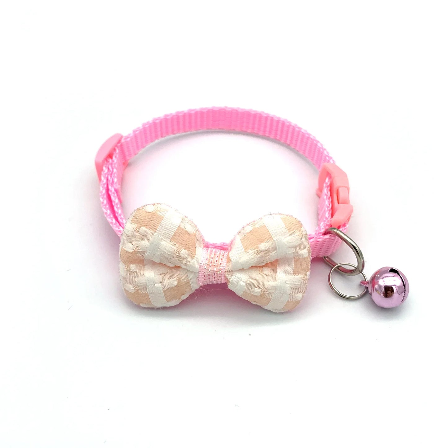 Pet Bow Bell Collars