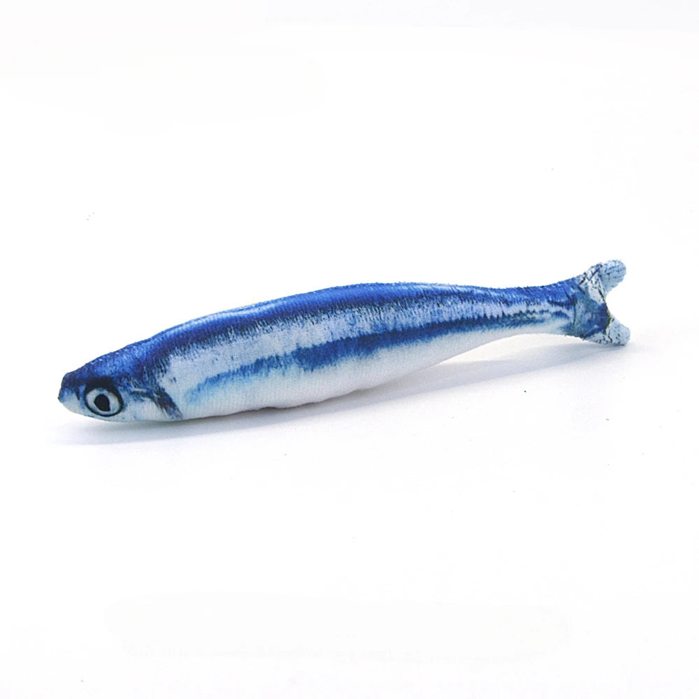 Cat Toy Training Entertainment Fish Plush