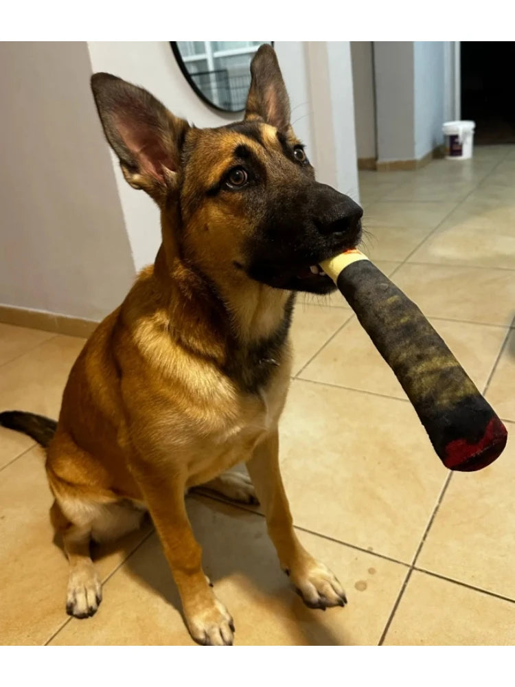 Interactive Dog Joint Sound Puppy Toys Cigar