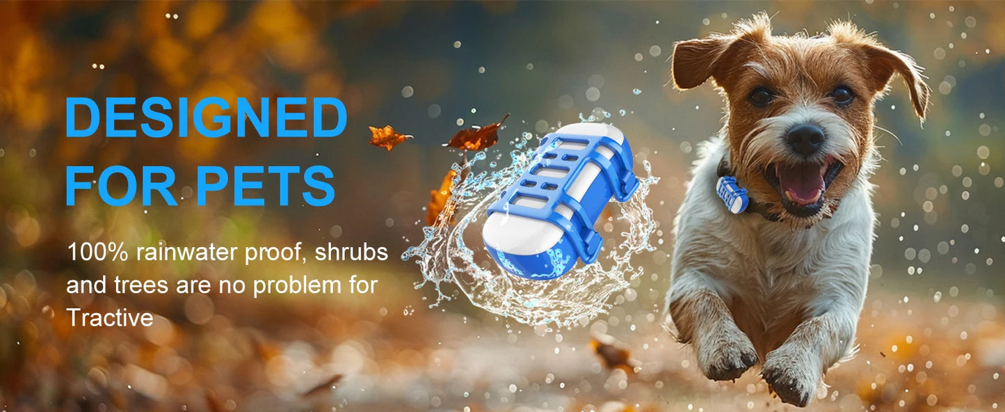 Smart Waterproof GPS Tracker for Dogs and Cats with Beep Sound