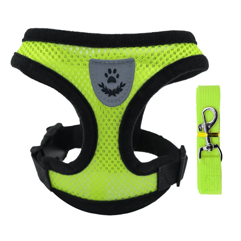 Breathable Mesh Cat Small Dog Harness