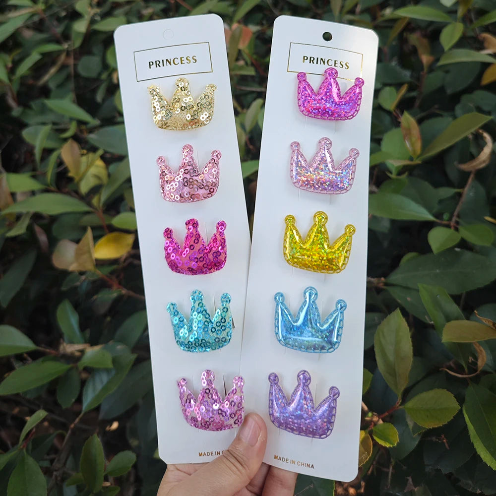 10 Pieces Dog Hair Clips Cute Candy Color