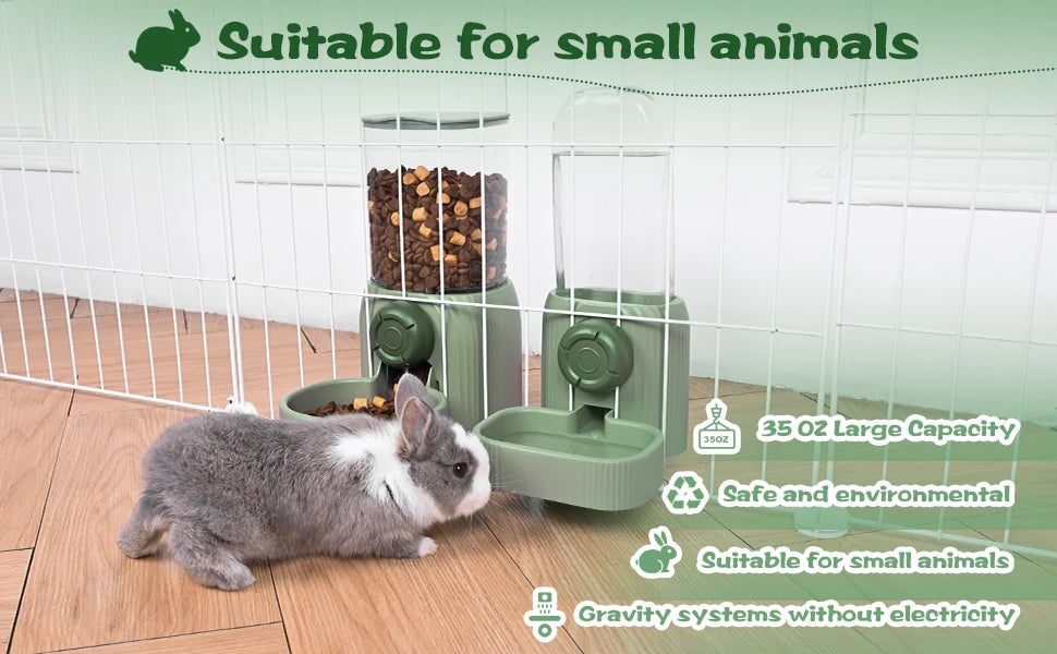 Hanging Automatic Pet Food Water Dispenser