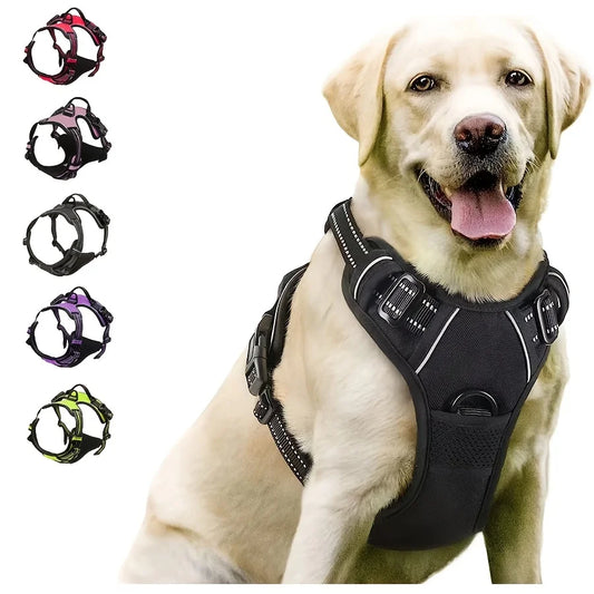 No Pull Dog Harness Front Clip