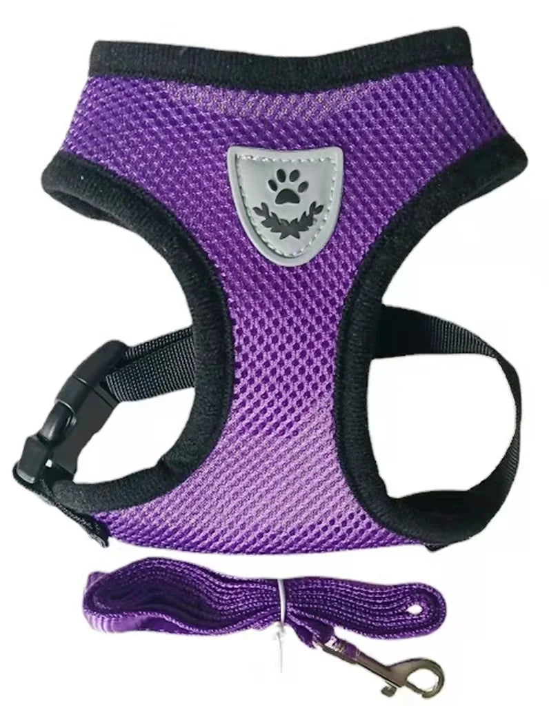 Reflective Breathable Mesh Dog Harness