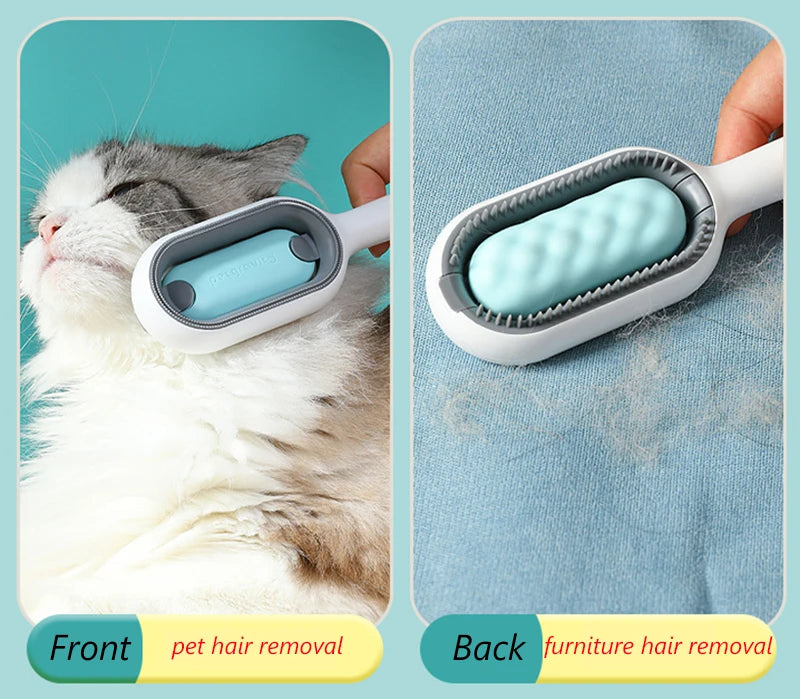 Double Sided Hair Removal Brushes for Cat Dog