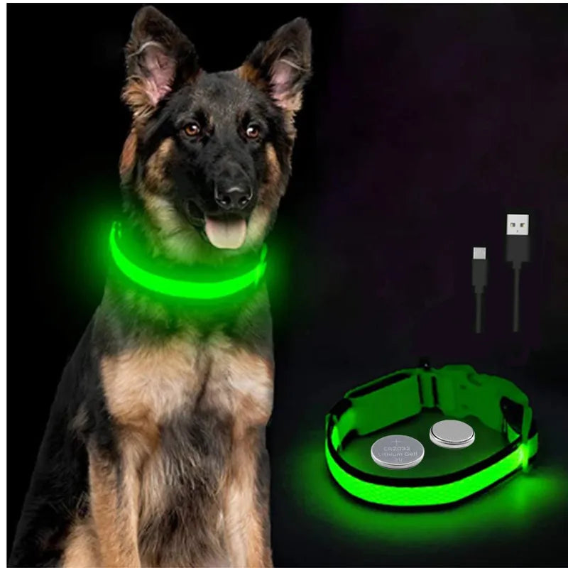 3 Modes Dog Luminous Charge Collar