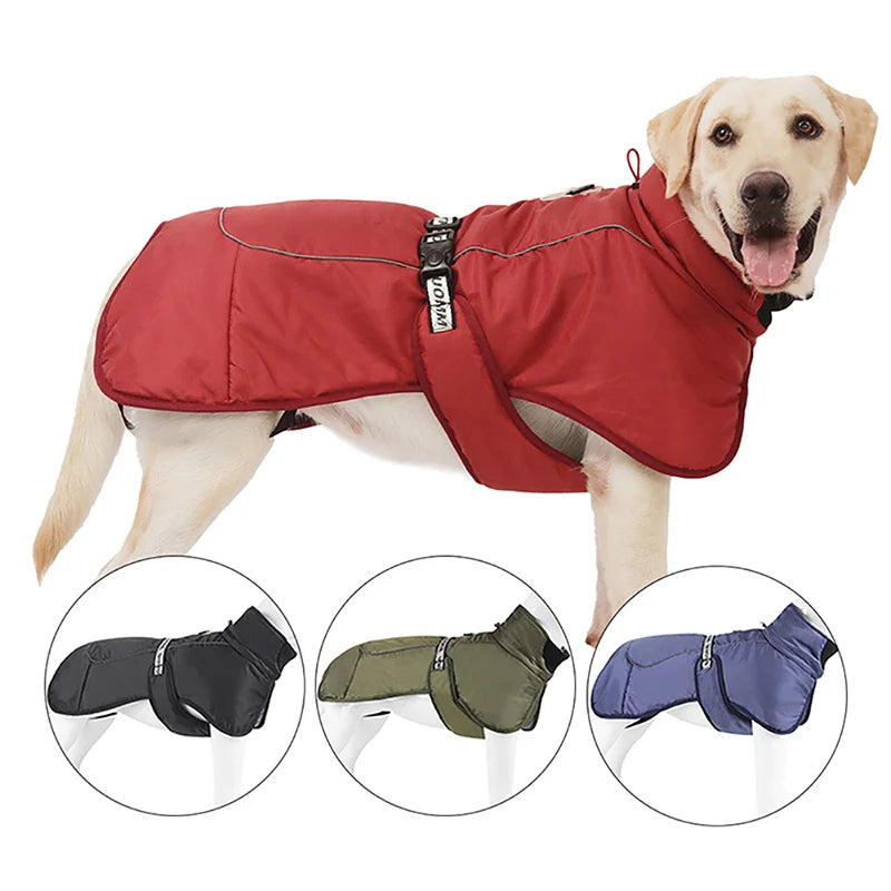 Winter Warm Dog Clothes for Medium Large