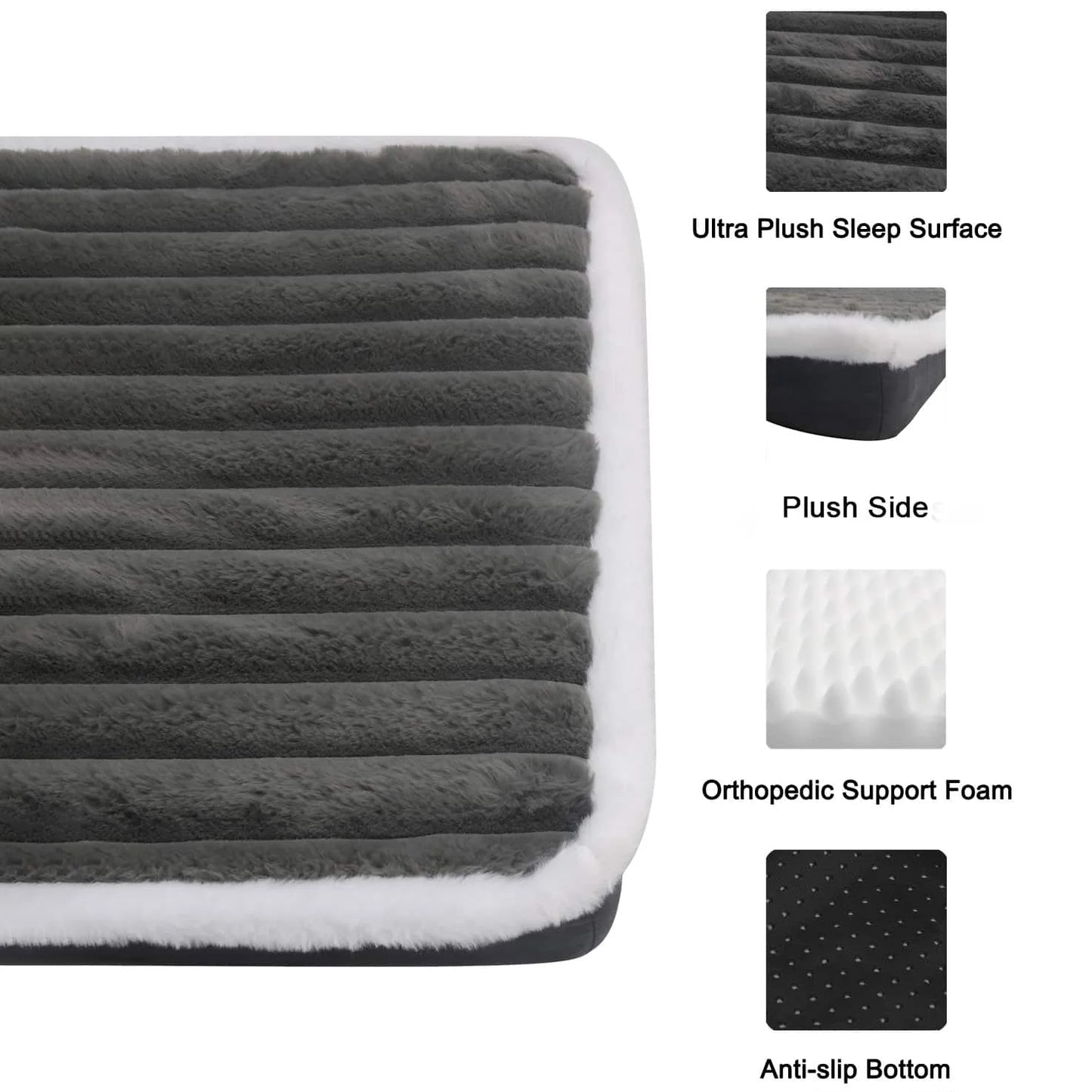 Dog Bed Removable Cover for Large Medium Small Dogs Machine Washable