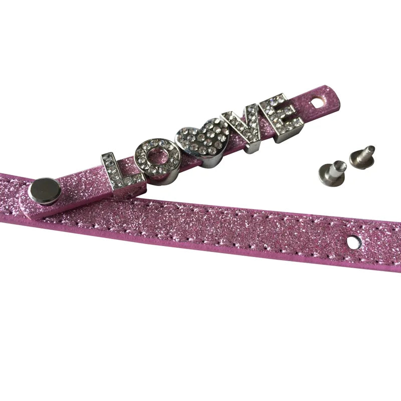 Customized Dog Collars Bling Rhinestone