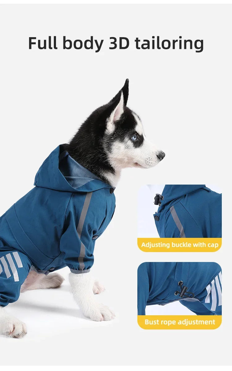 Pet Dog Waterproof Raincoat