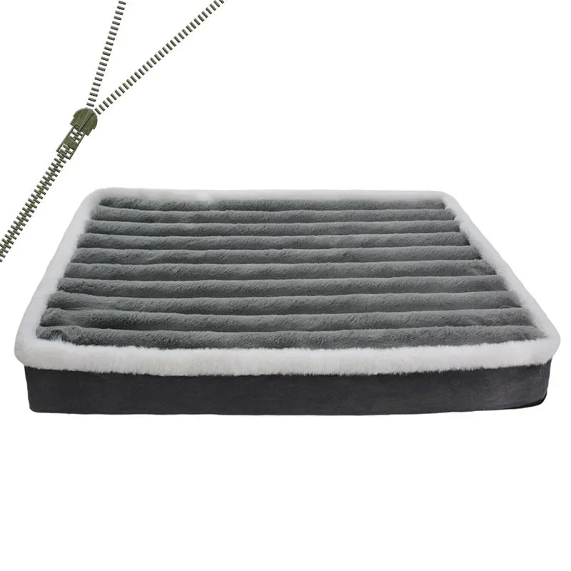 Dog Bed Removable Cover for Large Medium Small Dogs Machine Washable