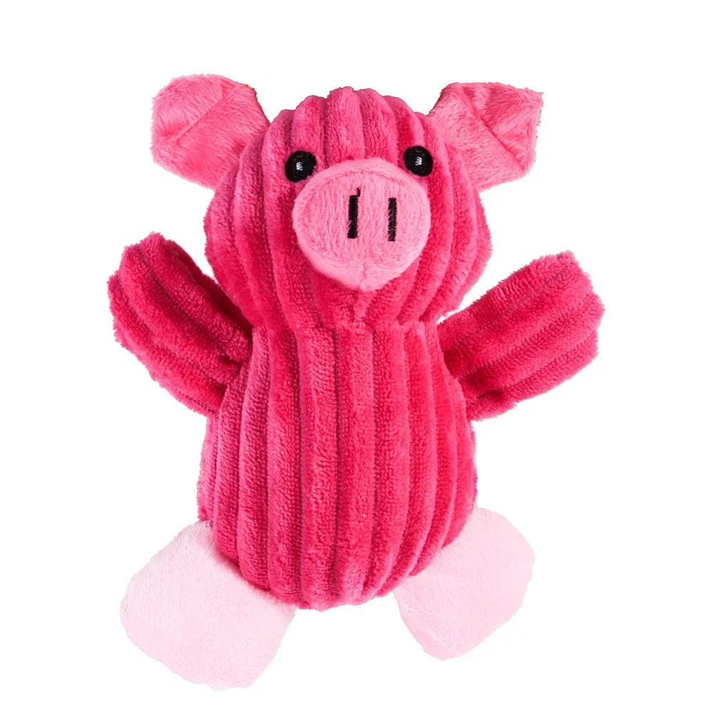 Plush Dog Toy Animals Shape Bite Resistant