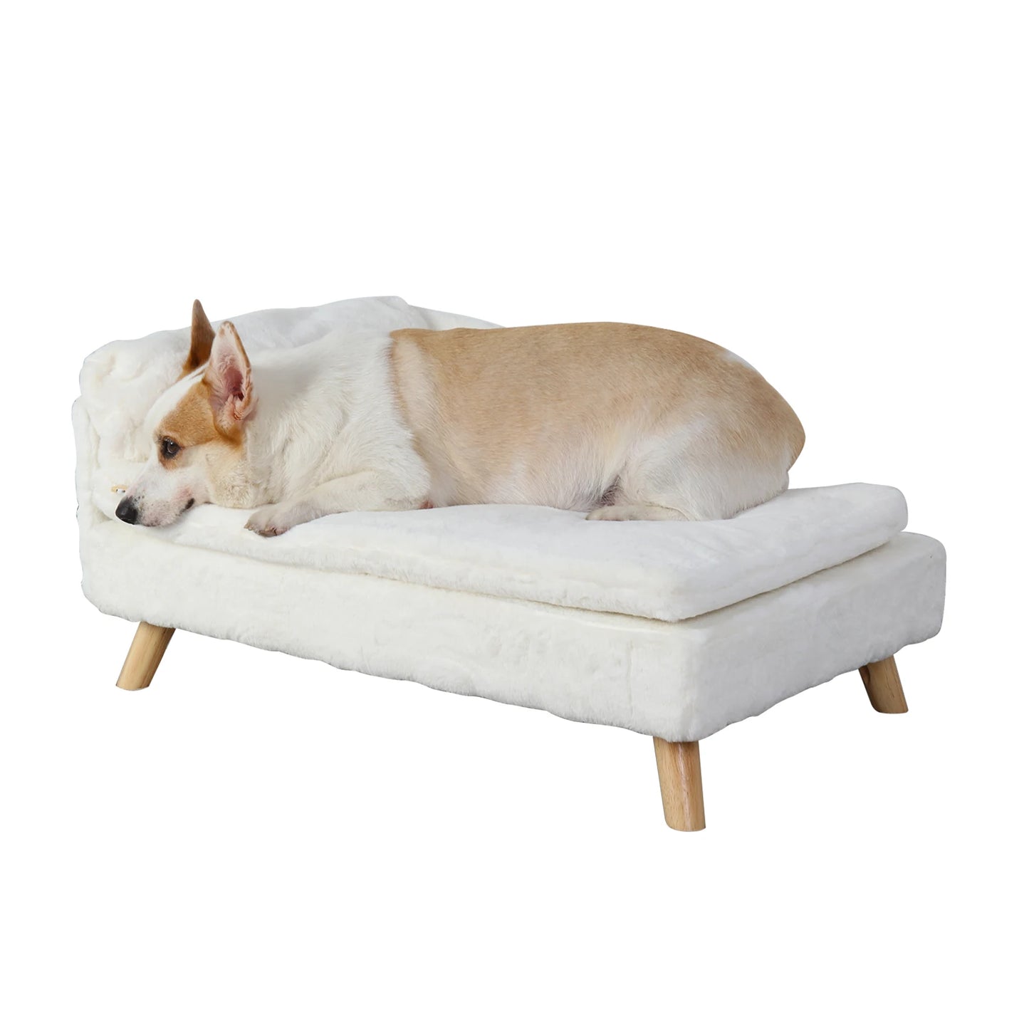 Nordic Pet Stool Bed with Cozy Pad Waterproof