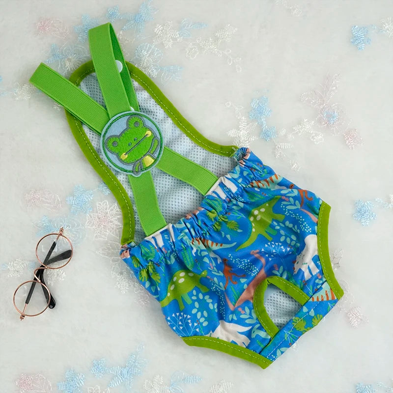 Cartoon Print Pet Dog Shorts