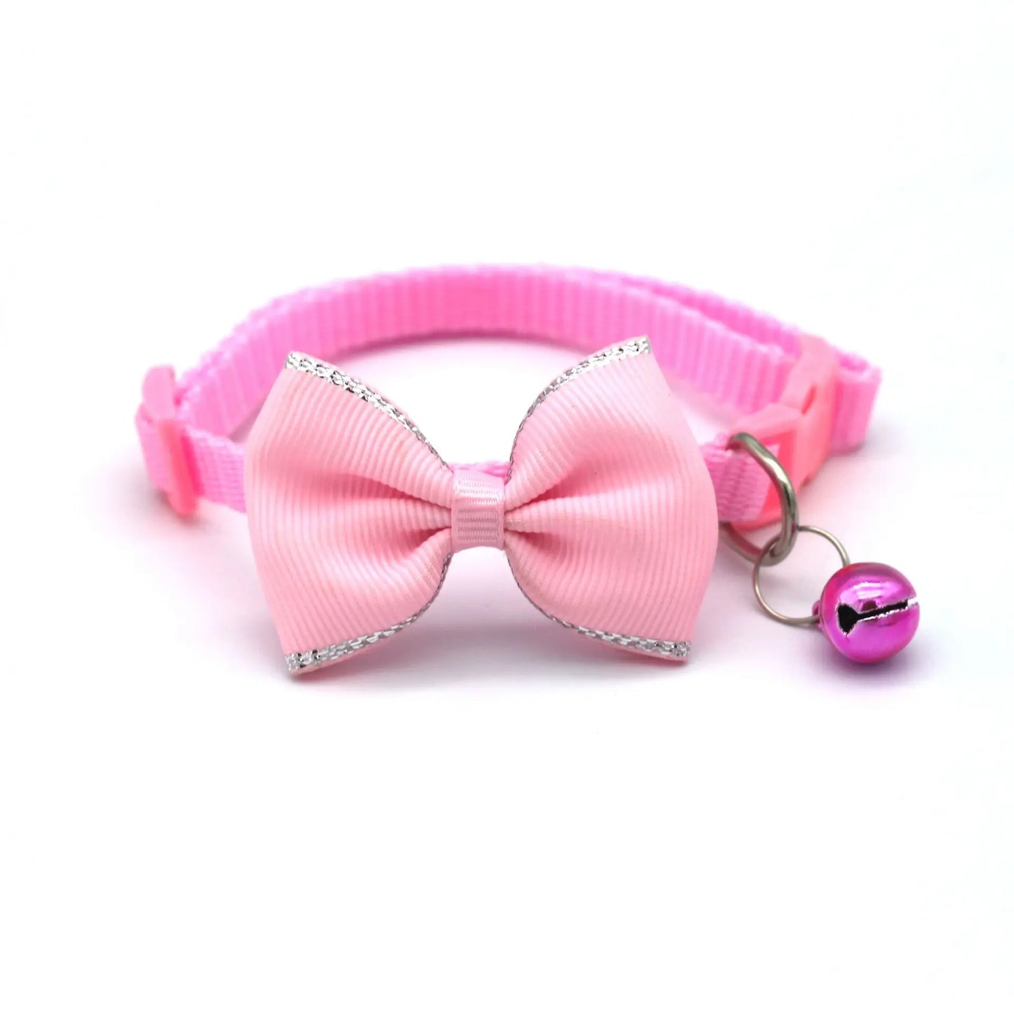 Pet Bow Bell Collars