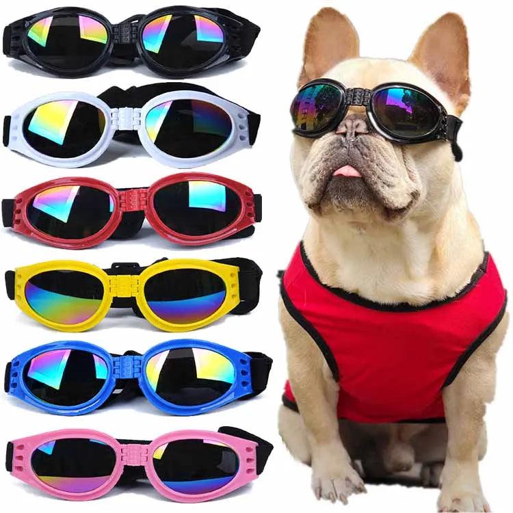 6 Colors Fold Pet Dogs Glasses Prevent UV