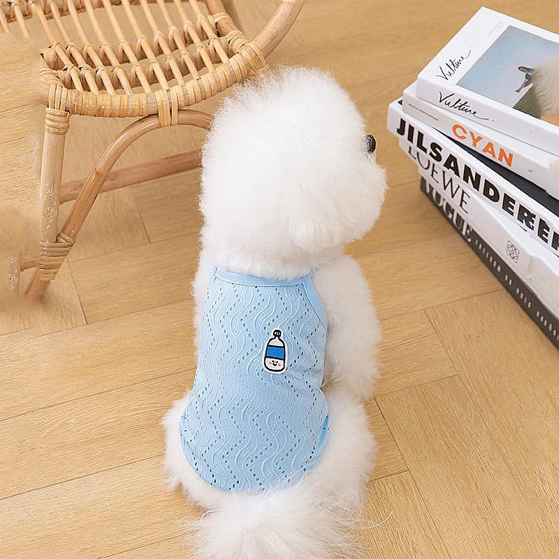 Summer Suspender Dog Clothes Soft Thin