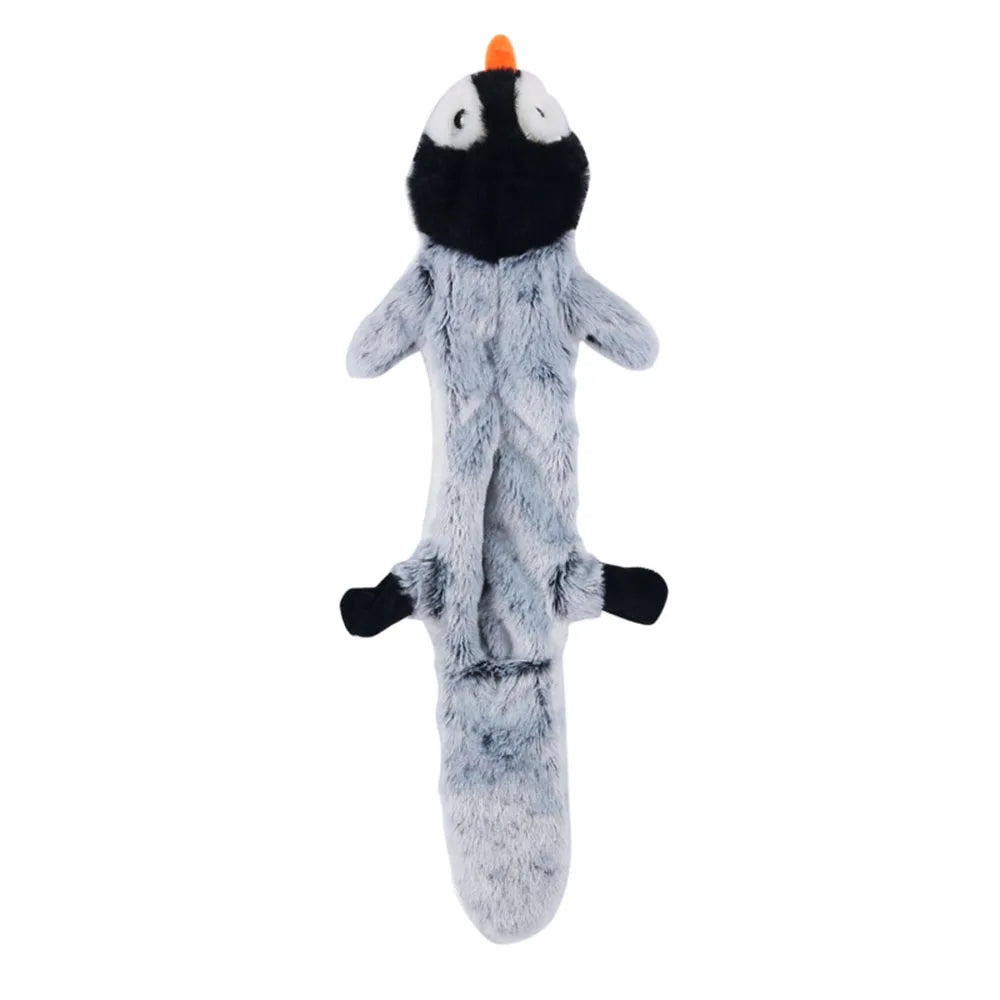 Skinny No Stuffing Squeaky Plush Dog Chew Toys