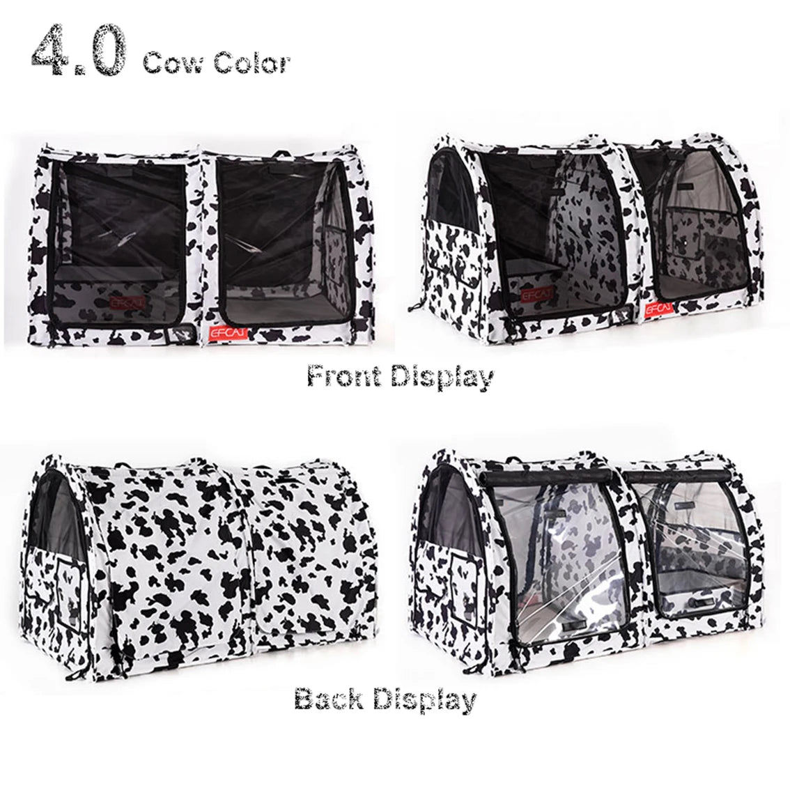 Large Pet Dog Cat Cage Foldable