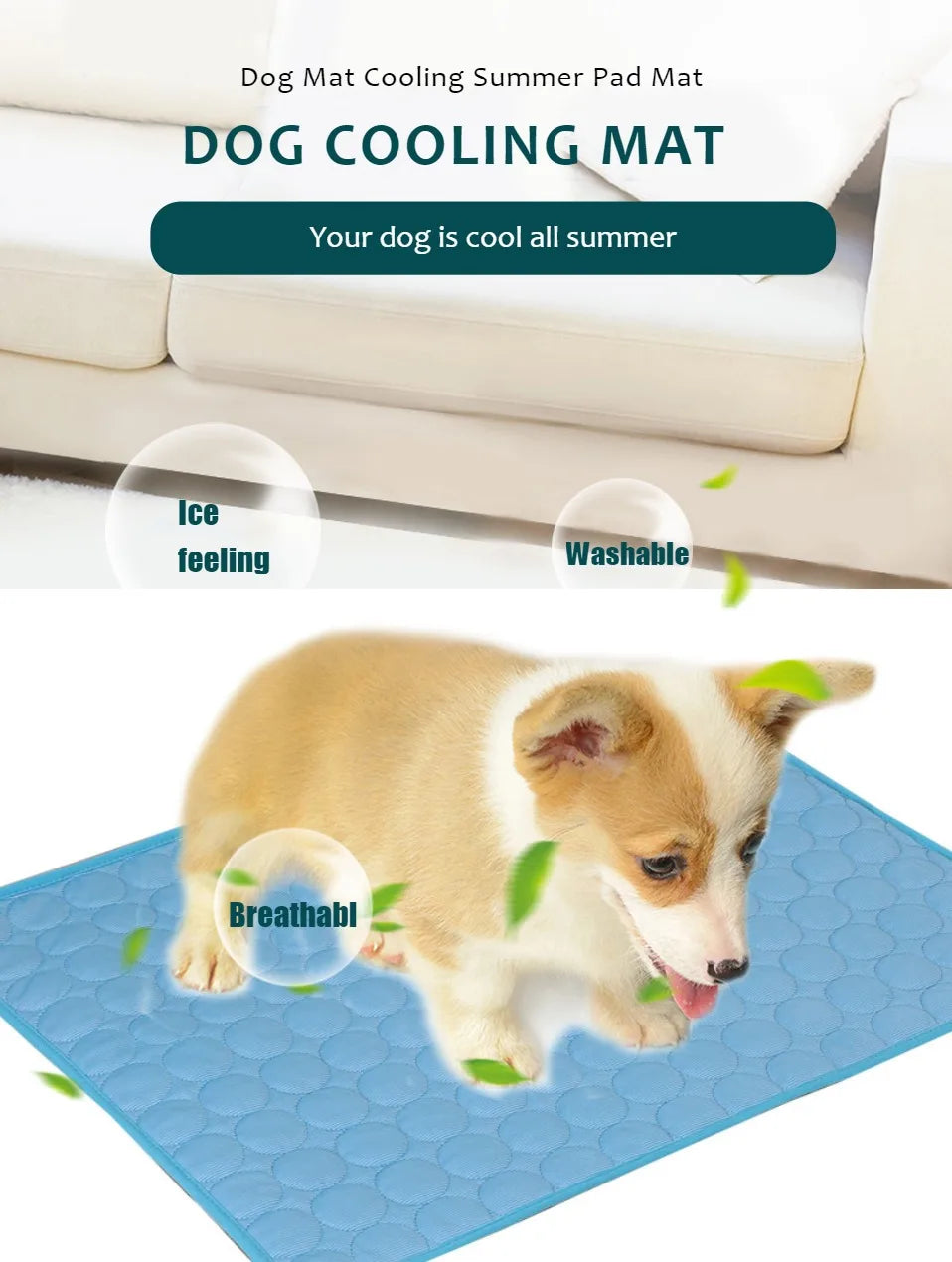 Pet Cold Bed Extra Large For Small Big Dogs