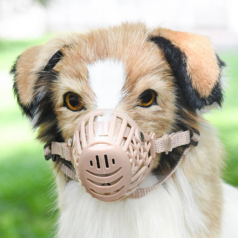 Anti Biting Dog Basket Muzzles 7 Sizes Pet Mouth Mask for Small Medium Large Dogs