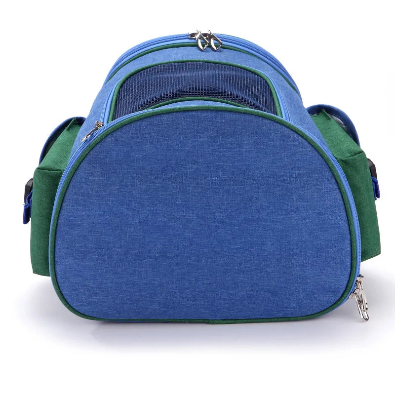 Pet Bags Breathable and Cool Travel Backpack with Two Side Pockets