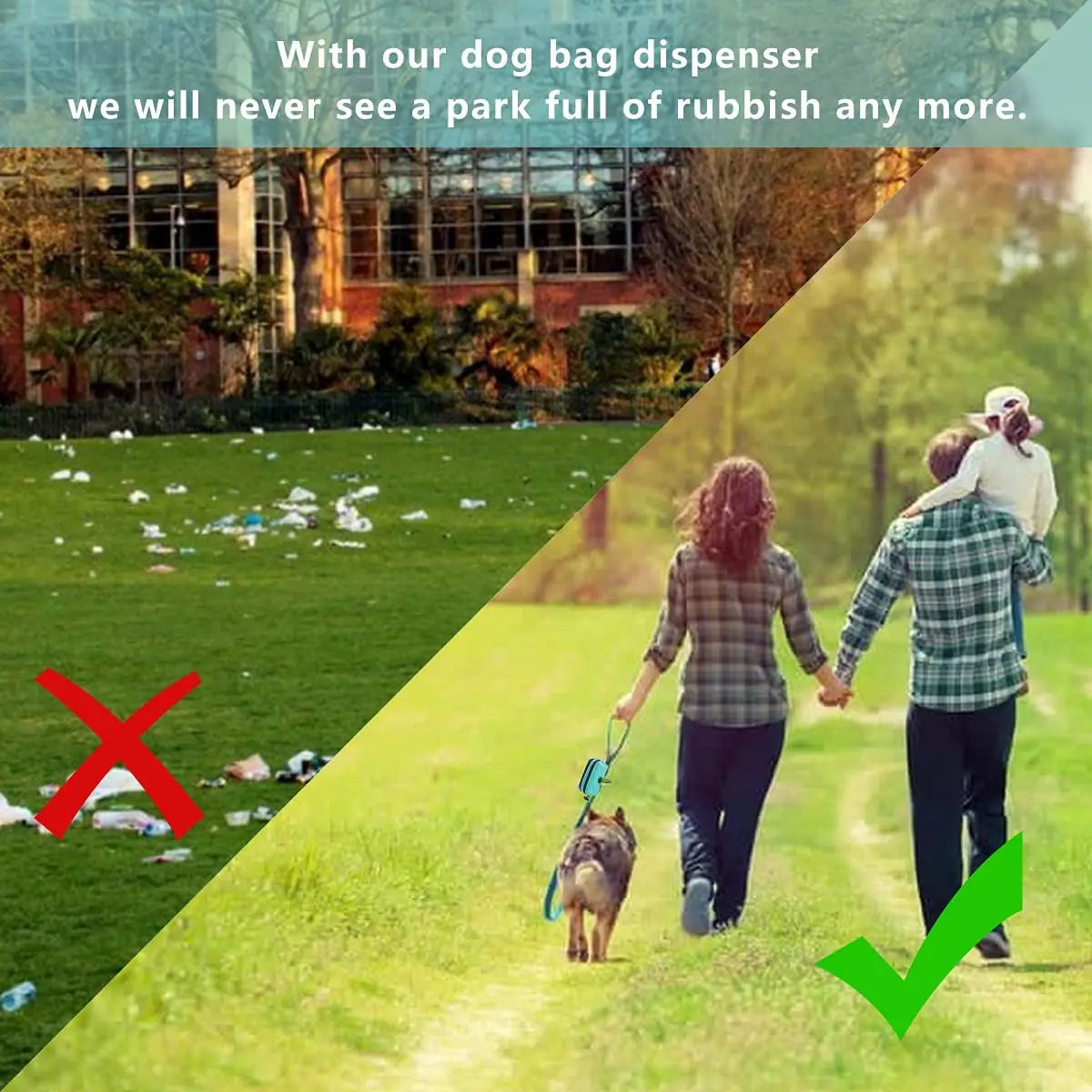 Pet Dog Poop Bag Dispenser Storage