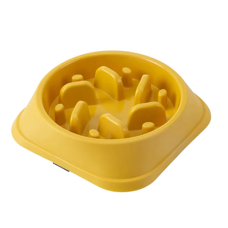 Pet Cat Dog Slow Food Bowl