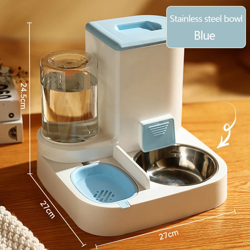 Kimpets Pet Automatic Feeder Drinking Water Large Capacity