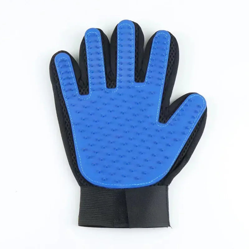 Pet Grooming Glove Gentle Efficient Pet Hair Remover