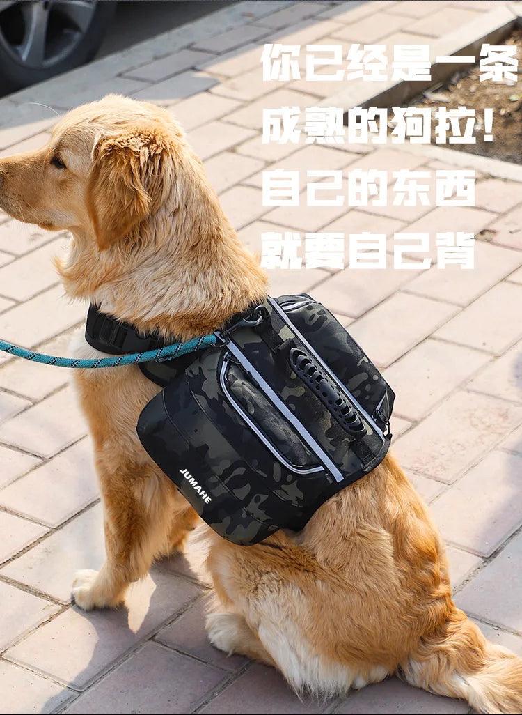 Pet Supplies Outdoor Dog Backpack